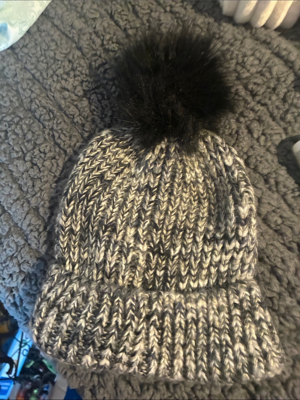 Knit Pom Beanie